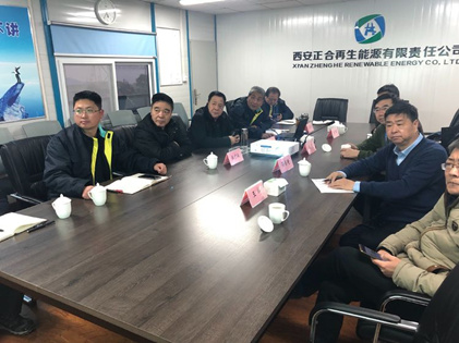 集團領導會同航天六院、航天六院十一所（京）調(diào)研灞橋生活垃圾無害化處理項目